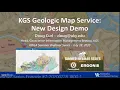 KGS Geologic Map Service New Design Demo for Oil and Gas Users