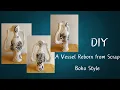 A Vessel Reborn from Scrap II Bohemian Style II Boho Art