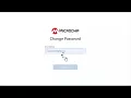 Changing Your Microchip Password