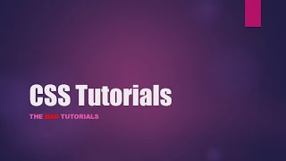 CSS Tutorial - 4 Attribute Selectors