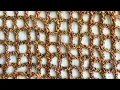 Mesh Stitch Crochet Tutorial - Open Square Stitch