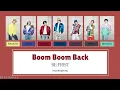 BE:FIRST - Boom Boom Back [Color Coded Lyrics Kan/Rom/Eng]