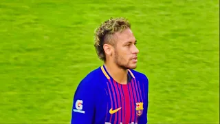 المباراة الاخيرة لنيمار مع برشلونة مباراة الوداع 