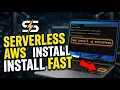 How to install Serverless Framework on Windows for AWS Lambda - Quick Tutorial