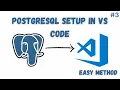 How to run postgreSQL in vscode SQL For Beginners IIT Madras Bs Degree Lecture 4