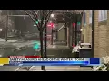 Crews working to prep roads sidewalks for winter weather