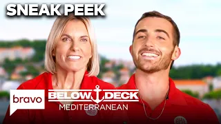 SNEAK PEEK Captain Sandy Brings In Max Salvador to Help the Crew Below Deck Med S11 E11 Bravo