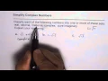 Classify Numbers as Complex Real Rational Irrational