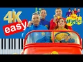 Download Lagu The Wiggles - Toot Toot, Chugga Chugga, Big Red Car (Slow Easy) Beginner Piano Tutorial 4K