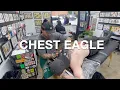 Traditional Chest Eagle Tattoo