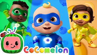 The Muffin Man Super Hero Rescue CoComelon Nursery Rhymes Kids Songs