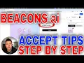 How To Accept Tips On Beacons AI