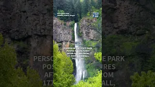 Person dies at state park posing for pictures after falling from 177-foot waterfall police say