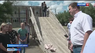 Виталий Хоценко принял ряд важных решений во время поездки в Нововаршавский район
