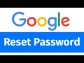 How to Reset Google Password