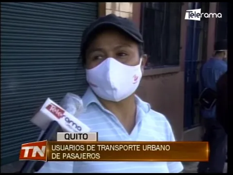 Usuarios del transporte urbano están en contra de la posible alza de tarifas