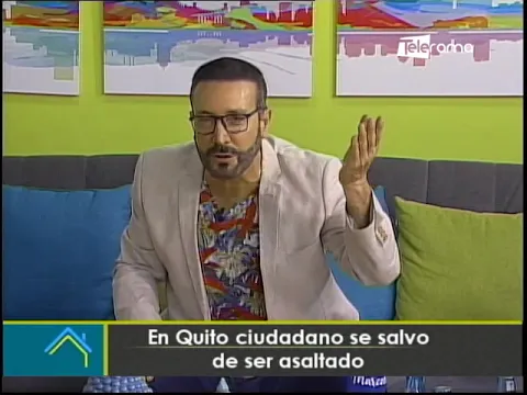 En Quito ciudadano se salvó de ser asaltado