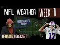 NFL Weather - Week 1