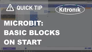 microbit Block Editor - Basic Blocks