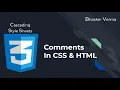 CSS Tutorial for beginners in Hindi Adding Comments in CSS and HTML files