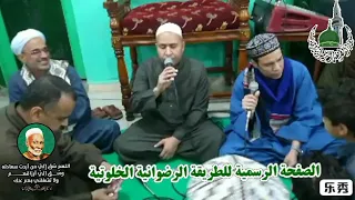 المديح الرضواني قلبي اشتاق للمدينة أداء المستشار أحمد رضوان والسيد مصطفى صبري والشيخ جابر الذهبي 