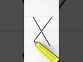 Letter X writing Practice for Kids