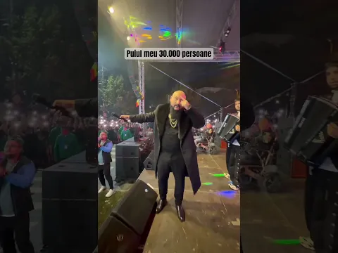 Dani Mocanu - 30.000 de persoane cânta Puiul Meu la Slatina