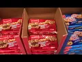 Checking out Aisle 1 in ALDI - crackers and cookies