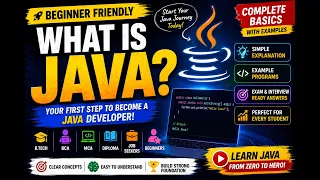 What is Java Java Basics for Beginners Exams Viva Interviews