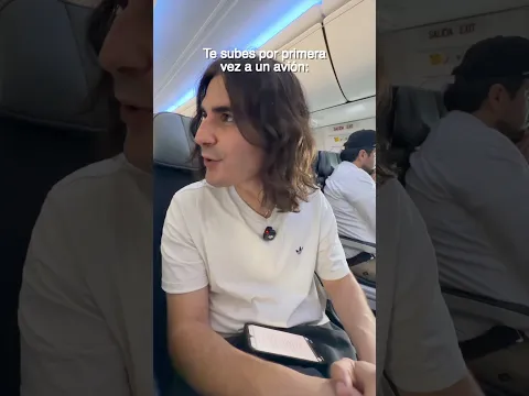 Me subí por primera vez a avión #comedia