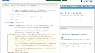 Business Source Complete Basic Search Tutorial