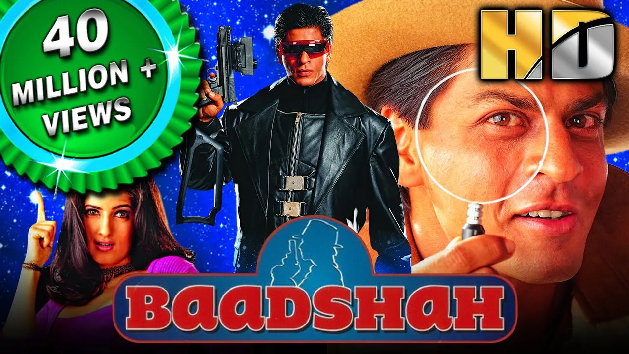 Baadshah - Blockbuster Bollywood Hindi HD Film| Shahrukh Khan, Twinkle Khanna, Johnny Lever | बादशाह