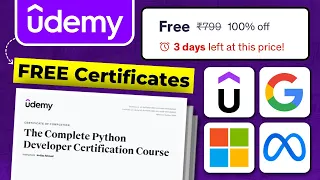How to Get Udemy Courses for FREE with Certificates in 2026 Udemy FREE Courses