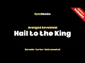 Avenged Sevenfold - Hail to the King | Karaoke - Lyrics - Instrumental