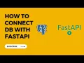 Using PostgreSQL database with FastAPI 2023 Using PostgreSQL database with FastAPI in Hindi 2023