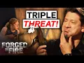 Download Lagu 3 Hours to Make 3 Razor-Sharp Throwing Knives (S6) | Forged in Fire