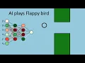 AI learns to play Flappy bird using neural networks and genetic algorithm