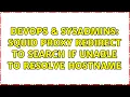 DevOps SysAdmins Squid proxy redirect to search if unable to resolve hostname