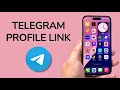How To Get Telegram Profile Link Copy Telegram Profile Link