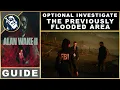 Alan Wake 2 Optional Investigate the Previously Flooded Area