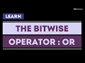 The Bitwise Operator OR in TAGLISH PATutorials