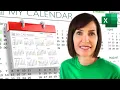 Make a Calendar in Excel That Updates Itself FREE Template