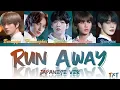 TXT - Run Away JAPANESE VER. (9と4分の3番線で君を待つ) Lyrics [Color Coded Kan/Rom/Eng]
