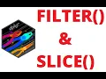 How to use FILTER and SLICE functions of dplyr package of R