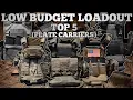 LOW BUDGET LOADOUT Top 5 Plate Carriers