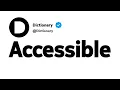 Accessible Synonyms Thesaurus Similar Words