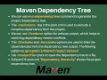 How does Maven handle conflicts between dependencies