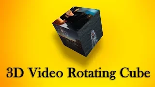 3D Rotating Cube Pure CSS NoorHUB