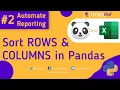 2 - How to sort Rows and Columns in Pandas DataFrame FinTechChef