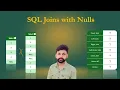 SQL Joins Explained with NULL Values Inner Outer Left Right Cross Joins